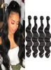 Brazilian Hair Bundles Human Weaves Extensions Body Wave Virgin Remy Hair Wefts Quality Malaysia Peruvian Indian Strong Doubl9922675