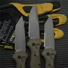 Outdoor Tactical Knives BM 9070BK Claymore AUTO Folding Knife 3.582" CPM-D2 Plain Blade, Grivory Handles,Camping Survival Tools EDC Pocket Knife 9400 4300 940