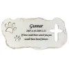 Gravestones All Blanks Customize Pet Garden Memorial Stone Cross shape Dog Or Cat Garden Stone for Loved Pet Pet Grave Headstone Tombstone