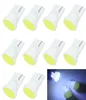 100pcs T10 194 W5W LED CAR STARTLAY LIGHT 501 WY5W 1 COB LED WEDGE INTERIOR DOME LAMP Auto TUTO SIDE SIDE LICK PLAT