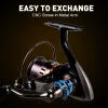 Reels Kingdom Micro FLY Spinning Fishing Reel1000 2000 3000 8+1BB 5.2:1 Saltwater Fishing Reels Carp Fishing Equipment Tackle