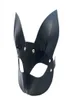 Produits de sexe PU capuche en cuir masque de lapin couvre-chef bondage esclave dans les jeux pour adultes couples fétichistes flirtant jouets pour femmes hommes gay5152027