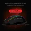 Souris Souris de jeu sans fil Redragon M686, souris de joueur filaire/sans fil 16000 Dpi avec capteur professionnel, capacité d'alimentation durable de 45 heures