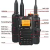 UVK58 에어 밴드 50600MHz RX Multiband 136600MHz TX DTMF SCRABLMER VOX 주파수 스캔 카피 NOAA FM Quansheng Walkie Talkie 240229