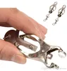 Fantasy Metal Nipple Clamps Breast Clips Female Stimulation BDSM Bondage Sex Teasers Toys for Women Adult Game9384454