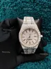 Großhandel Fabrikpreis Hip Hop Iced Out Moissanit Diamant Modeschmuck VVS Moissanit Herrenuhren vom indischen Lieferanten