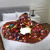 Dekens Koekjesdeken Warm Zacht Dubbelzijdig Gigantisch Nieuwigheid Voedsel Gooien Voor Bed Reisbank Woondecoratie Accessoires