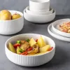 Sets Nordic Ceramic Tableware Matte Glazed Japanese Style Ins Style Dishes Sets Salad Soup Bowl Flat Plate Dinnerware
