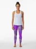 Pantalon actif violet D par Emile Ovasi Leggings Legging Gym Push Up collants pour femme