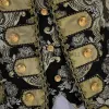 Garnitury dorosłych mężczyzn 4pcs Zestaw wiktoriańskiego steampunk Royal Prince Costume Vintage Baroque Jacket Patters Tie