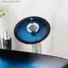 Banyo Lavabo muslukları Yanksmart Temsil edilmiş cam lavabo Banyo Lavabo Vanity Tezgah Pop-up Muset Q240301