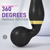 Nouveau gros femelle 20 fréquence g-spot clitoris masturbation bâton de massage double baguette vibrateur jouets sexuels pour les femmes