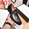 2024 Hommes Casual Business Cuir Chaussures Hommes Boucle Square Toe Designer Robe Bureau Flats Hommes Mode Mariage Party Oxfords Taille de l'UE 38-46