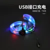 Collars Led Light Up Dog Leash Walking Safety Glow in The Dark USB Rechargeable Adjustable for Large Medium Small Pet Lighted Dog Collar