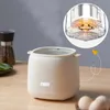 Smart Egg Cooker 300W Elettrico Cuociuova Macchina per la colazione Crema pasticcera all'uovo Fornello a vapore Spegnimento automatico Utensili da cucina per frittata generica 240219