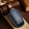 Car Key Case Cover Leather Keychain for Toyota Camry Levin Rav4 Avalon Prado Prius Corolla Auris