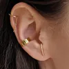 أقراط مسمار Crmya Classic Piercing Ear Cubic Zircon Hook for Women Corean Fashion Jewelry بالجملة