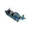 Harts Aquarium Ornament Shipwreck Fish Landscaping Dining FishTank Bedroom Decoration Art Crafts Gift Supplies 240226