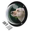 フェンスのための機器犬の窓アクリルドーム透明なドームペットバブルウィンドウセーフラウンドペットピーク窓のためのフェンス犬猫ペット