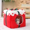 Maty Plush Cat Liter Winter Dog Bed, Four Seasons Universal Cat Hous