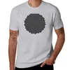 Camisetas sin mangas para hombre, camiseta con semillas de girasol, espiral de Fibonacci, proporción dorada, Phi Math Mandala, camiseta negra, camisas en blanco, diseñador para hombres