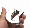 6 tailles anneaux de pénis cockrings rainure en acier inoxydable pendentif scrotal ovale civière de boule testiculaire anneau de verrouillage scrotum Cock Bond1879692