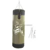 Sand Bag 60Cm 80Cm 100Cm 120Cm Empty Boxing Sand Bag Hanging Kick Sandbag Training Fight Karate Setwith Gloves Drop Delivery Sports Ou Dhypf