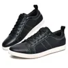 Hold Do Casual leren sneakers Slip-on Tennis Walking Skateboardschoenen voor heren Dagelijks comfort Modeschoen