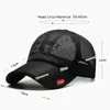 Casquettes de baseball à séchage rapide pour hommes et femmes, chapeaux en maille complète, Protection solaire d'été, casquette de Baseball
