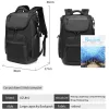 Рюкзак OZUKO, мужской многофункциональный рюкзак большой емкости, водонепроницаемые рюкзаки 15,6 дюйма, рюкзак для ноутбука, дорожная деловая мужская сумка, модная USB-сумка