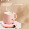 Tools Cup Warmer Heating Pad USB DC5V Constant Temperature Coaster 3 Gear Digital Display Adjustment Timing Heater for Coffee Milk Tea