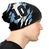 Boinas Argentina Leyenda del fútbol Maradona Bonnet Beanie Sombrero de punto Hombres Mujeres Cool Unisex Adulto Cálido Invierno Skullies Gorros Cap