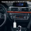 Alto -falantes Tebe 3,5 mm AUX Bluetooth 5.0 Adaptador de áudio 2 em 1 transmissor de estéreo sem fio com tela LCD para orador de carro de TV