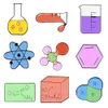 Cartoon Cute Chemical Molecular Beaker Alloy Drop Oil Brosch Emalj denim Badge