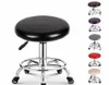 Chair Covers PU Leather Home Cover Round Bar Stool Cotton Fabric Seat For Dentist Hair Beauty Salon Slipcover7787312