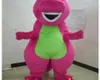 2018 Sconto fabbrica Professione Barney Dinosauro Costumi della mascotte Halloween Cartoon Formato adulto Fancy Dress3260043