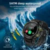 Inne zegarki Lokmats Nowy atak Pro Sports Inteligentny Bluetooth Call 5Atm Waterproof Fitness Tracker Monitor quettowa Q240301