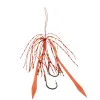 Ami Kabura Jigging Madai Assist Hooks Strong Tai Gomme Gonne in silicone Filamenti Nastri Diversi colori Slider Jigs Code Sinker