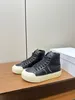 2024 High Top Sneakers Männer Frauen Echtes Leder Lace Up Casual Schuhe Cel Frühling Im Freien Sport Schuhe Unisex Plattform Roller schuhe