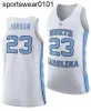 Maillots de basket-ball personnalisés North Carolina Tar Heels UNC College Basketball Jersey Harris 2 Cole Anthony 5 Armando Bacot Robinson Rush Francis N'importe quel nom numéro023