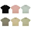 Summer new product essentialsTees flip collar reflective letter printed men's and women's T-shirt casual sports polo shirt thin loose short sleeved T-shirt shirt