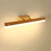 Wandleuchte Nordic Massivholz LED Badezimmerspiegel Lichter Wohnzimmer Studie Nachttisch Innenbeleuchtung Home Decor Leuchte