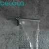 Grifos del fregadero del baño Becola Cuenca del grifo Caños Salida de agua Grifo de la ducha Caños Accesorios para grifos de baño Tipo de pared Grifo de cascada Q240301