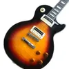 Custom Shop, gemaakt in China, standaard gitaar van hoge kwaliteit, chromen hardware, Dark Sunburst, gratis verzending