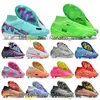 Geschenktüte Herren Damen Fußballschuhe Ronaldo CR7 Superflys IX 9 Elite FG Tns Stollen Mbappe Neymar ACC Zoom Fußballschuhe Kinder Junge Mädchen Outdoor-Trainer Botas De Futbol