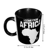 Tasses je viens d'afrique, tasses amusantes imprimées R330, nouveauté multifonction