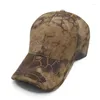 Boll Caps Jungle Camouflage Cap Unisex Camo Hatts for Men Army Tactical Justerable Vintage Women Snapback Bone