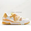 Designer Sneaker Trainer Wergil Buty Casual Buty Calfskin White zielony czerwony niebieski Let Ely Portse 1.25 02