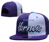 Charlotte''hornets'''all caps 2023-24 unisex baseball czapka snapback hat mistrzów szatnia 9fifty haft haft haftowy wiosna letnia czapka