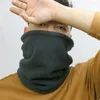 Bandanas katı kaşmir peluş sıcak kış yüzüğü eşarp kadın erkekler örgün tam yüz maske snood boyun eşarpları bufanda kalın susturucu 2024